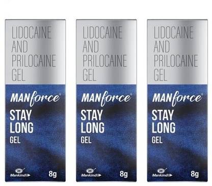 MANFORCE STAYLONG (Pack of 3) Gel