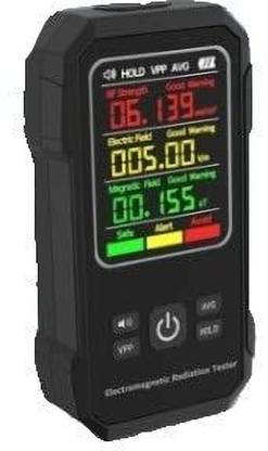 QAWACHH Multifunctional Electromagnetic Radiation Detector with Sound Alarm Function Ammeter