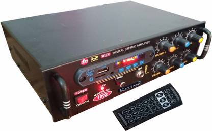 KAXTANG Bluetooth Full Black Digital Stereo Amplifier BT/ USB//SD Card /FM /AUX 5000 W AV Power Amplifier
