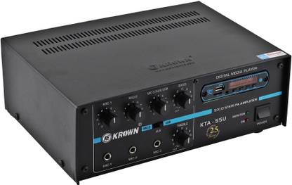 KEKROWN KTA-55U PA Amplifier with Bluetooth & USB Media Player (3 Mic input) 50 W AV Power Amplifier