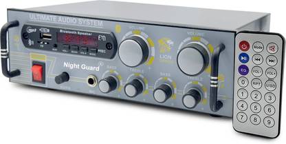 Night Guard Amplifier Bluetooth ,dj speaker machine, audio player , MIC Input/USB/SD Card 160 W AV Power Amplifier