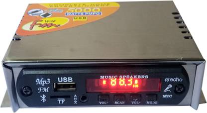 HSNAKE Bluetooth Amplifier 12 v dc 20 W AV Power Receiver