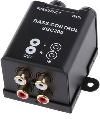 LoomTree Car Home Remote Amplifier Bass Controller RCA Volume Control Knob Booster Electronic Components Electronic Hobby Kit