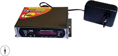 HSNAKE Stereo Amplifier With Built In Display Bluetooth, FM,USB,SD-Card Slot,Aux 20 W AV Power Receiver