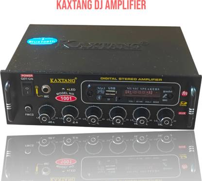 KAXTANG DJ remix 1001 To Full Black Digital Stereo With BT/ USB/ SD-Card /FM /AUX 5000 W AV Power Amplifier