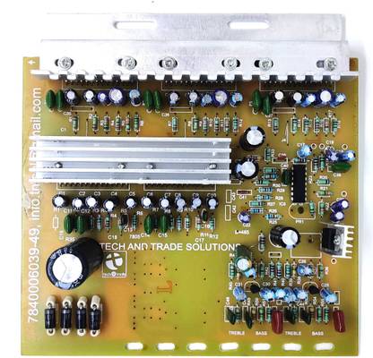 TECH AND TRADE TNTS 4440 5 IC BASED 4.1 AUDIO AMPLIFIER BLUETOOTH MODULE DIY KIT BOARD 150 W AV Control Amplifier