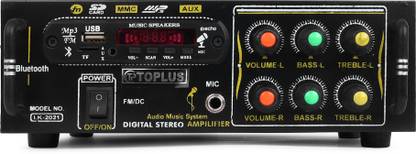 TOPLUS DS-8802 AMF Bluetooth USB AUX FM With Mic Slot 120 W AV Power Amplifier