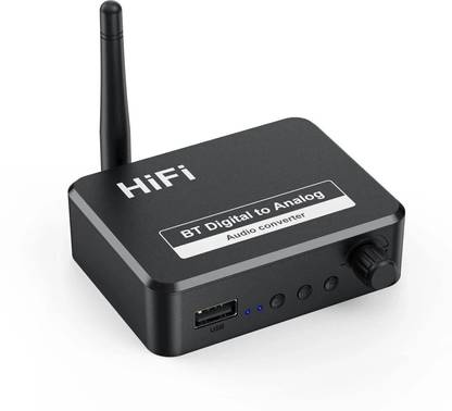 Tobo Bluetooth 5.1 Digital Audio Receiver DAC Digital to Analog Converter TD-843WA 5 W AV Control Amplifier