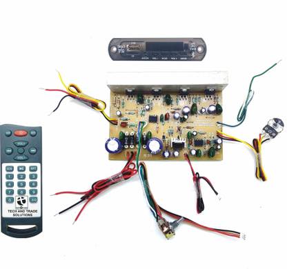 TECH AND TRADE TDA2050 IC 4.1 & 2.1 CH 4IC TOWER SPEAKERS AMPLIFIER BOARD BLUETOOTH MODULE 200 W AV Power Amplifier