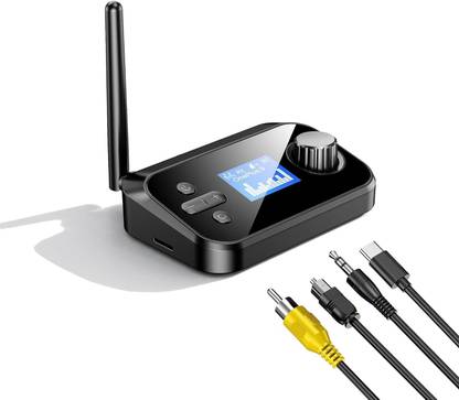 Tobo Bluetooth Receiver and Transmitter, Bluetooth 5.1, Support 2 Headsets TD-1181WA 2 W AV Control Receiver