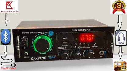 KAXTANG New Series HARRIER 15000 DJ REMIX Bluetooth VERSION with BT/USB/AUX/MP 160 W AV Power Amplifier