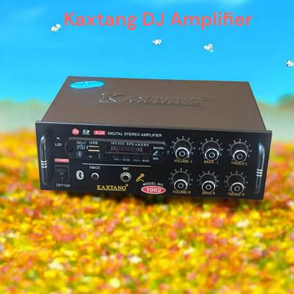 KAXTANG DJ unique 1002BT Full Black Digital Stereo With BT/ USB/ SD-Card /FM /AUX 5000 W AV Power Amplifier