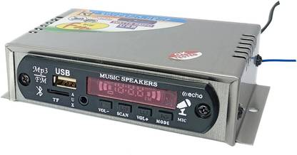 HSNAKE Amplifier 4440 IC Amplifier,power Connect with 12 Volt Battery, with Bluetooth 20 W AV Power Amplifier