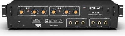 Da.Beatz. 2-Way ACM2X Stereo Audio Crossover for DJ PA & Studio with Dual Output Control 220 W AV Power Amplifier