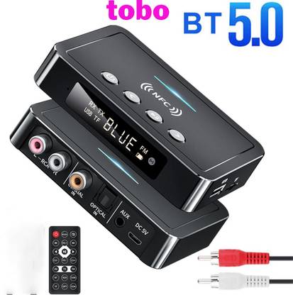 Tobo Bluetooth 5.0 Transmitter Receiver Adapter Audio 3 in 1 Stereo Music TD-883 500 W AV Control Receiver