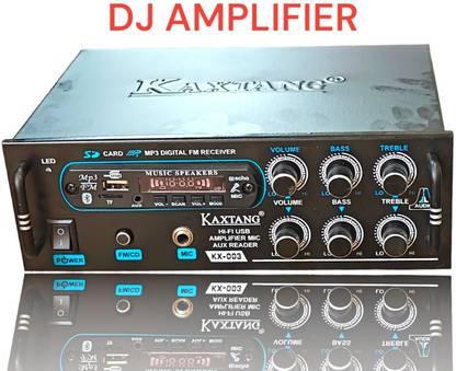 KAXTANG OPTIPLEX DJ REMIX 003 VERSION WITH BETTER SOUND QUALITY BT/ USB/SD Card /FM /AUX 160 W AV Power Amplifier