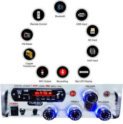 Hi-Power Hp turbo 50 W AV Control Amplifier