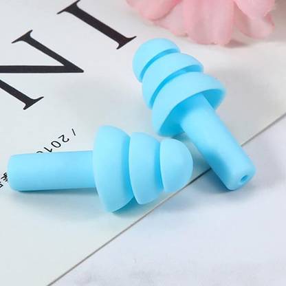 Mata Rani Enterprises 2 Pairs of Noise Reduction Ear Plugs, Suitable for Sleeping, Swimming Ear Plug