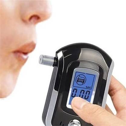 Real Instruments Alcohol Tester Machine Digital Professional High Accuracy AT-6000 Breathalyzer Analytical Scale