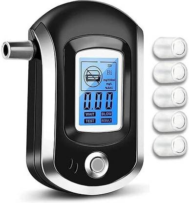 SIMMANS Alcohol Breathalyzer | USB Rechargeable Portable LCD Display | Portable Analytical Scale