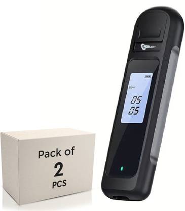 Robustt Alcohol Testing Machine Rechargeable Alcohol Tester|Digital Display (Pack of 2) Analytical Scale