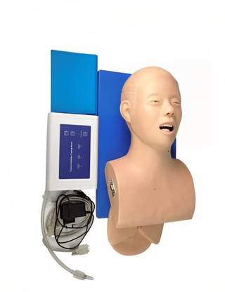 KHANNA TRADERS K24 LTD Advanced Human Trachea Intubation With Monitor Model Anatomical Body Model