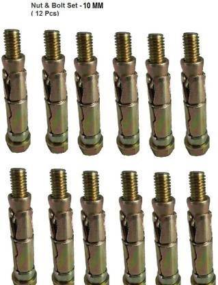 Greenlight Anchor Fasteners 10 MM (MS- Zinc-plated) Hex Nut Sleeve Anchor