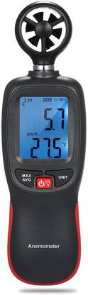 KERRO Digital Anemometer Handheld Wind Speed Meter with Max/Data with Bluetooth HT-82B Digital  Anemometer