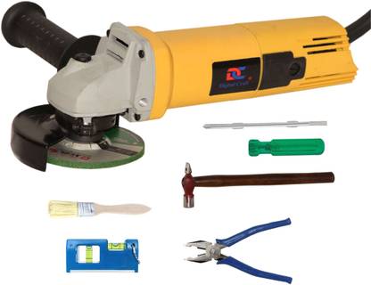 Digital Craft Angle Grinder Machine DC-AG801,Mini Pocket Level,4 Utility Tools Angle Grinder