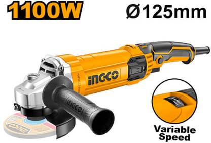 INGCO AG1100385 5inch with Constant power control, variable speed Angle Grinder