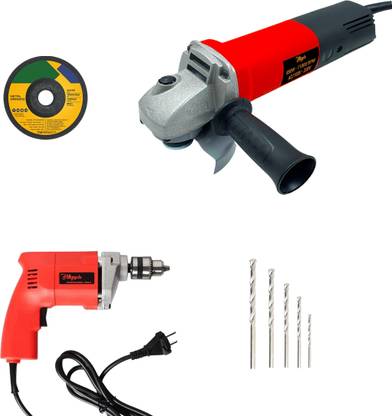 Hillgrove HGCM965M2 4"inch Professional Heavy Duty Grinder with 10mm Power Drill Machine Angle Grinder