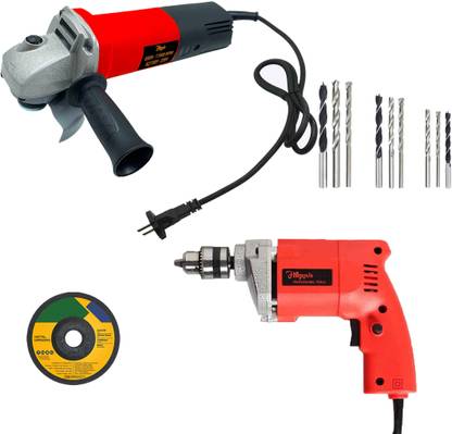 Hillgrove HGCM967M3 4"inch Professional Heavy Duty Grinder with 10mm Power Drill Machine Angle Grinder