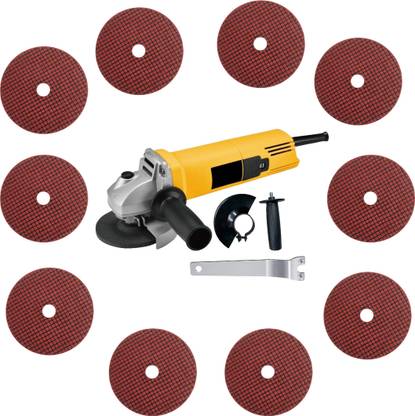 RanPra 4INCH ANGLE GRINDER (10pcs) WITH WRENCH, GAURD, HANDLE Angle Grinder