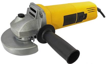 PERFECT TECH 4Inch/100MM 850 Watt 100% Copper Winding Electric Angle Grinder Yellow and Black Angle Grinder