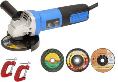 Digital Craft Angle Grinder Machine M712,3 IN 1 Grinding Wheel,2' G Clamp Angle Grinder