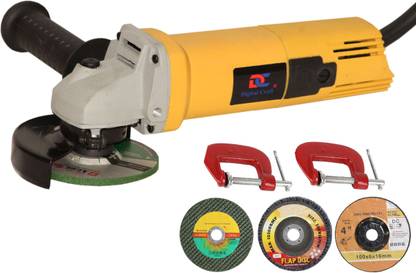 Digital Craft Angle Grinder Machine DC-AG801,2' G Clamp,3 IN 1 Grinding Wheel Angle Grinder