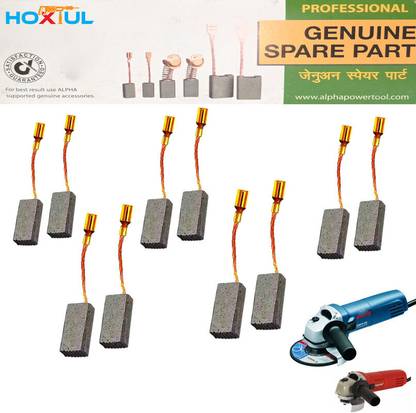 HOXIUL Bosch Angle Grinder Carbon 5 Set (PACK OF 10/PCS) Imported 6-100 (Gws600) Ag4 Angle Grinder