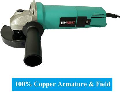 Inditrust 950W Green Electric Angle Grinder Machine with 100% copper winding Angle Grinder