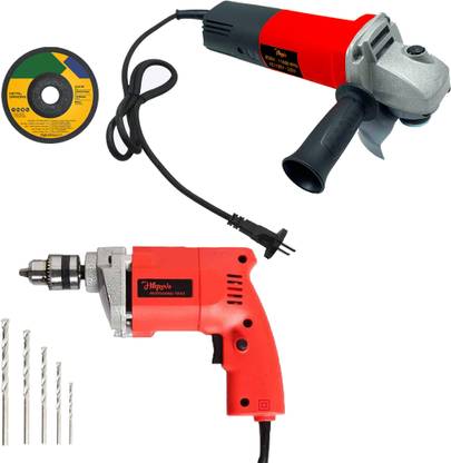 Hillgrove HGCM965M1 4"inch Professional Heavy Duty Grinder with 10mm Power Drill Machine Angle Grinder