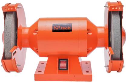 KP TECH Bench Grinder 8" | 350 W | High Speed Of 2950 RPM | Wheel Size 200 MM Angle Grinder