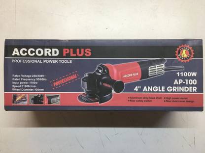 accord plus AP-100 Angle Grinder