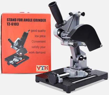 VTH Angle Grinder Machine Stand With Heavy Duty Cast Iron Base For 4"/5" Model. Angle Grinder