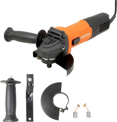 KHAITAN KIAG5 5” Industrial Quality Short Handle Soft Start Angle Grinder|1300W,11000RPM Angle Grinder