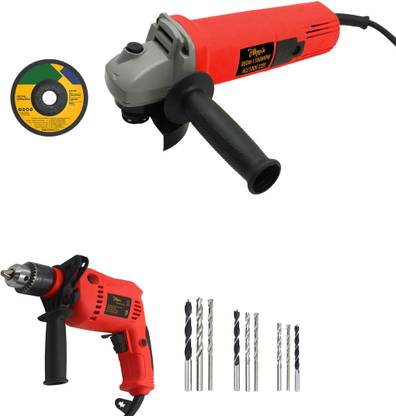 Hillgrove HGM919M3 4"inch Professional Heavy Duty Grinder with 13mm Power Drill Machine Angle Grinder