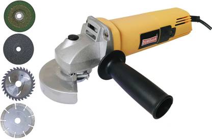 DUMDAAR 950W DM801 Angle grinder machine & 4type (Marble, Wood, Cut-off, Grinding )wheel Angle Grinder