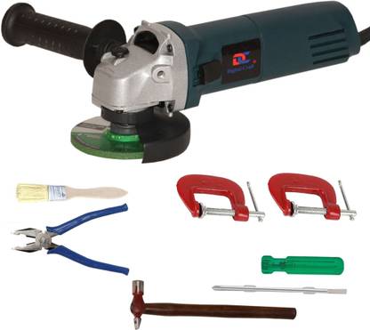 Digital Craft Angle Grinder Machine DC-AG6100,2' G Clamp,4 Utility Tools Angle Grinder