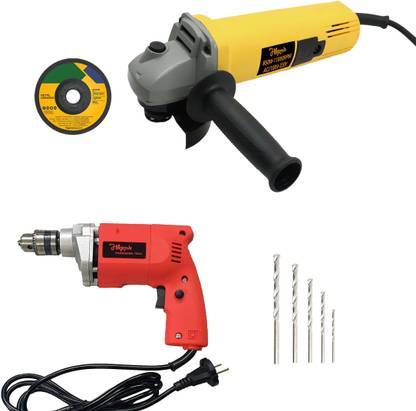 Hillgrove HGM899M1 4"inch Professional Heavy Duty Grinder with 10mm Power Drill Machine Angle Grinder