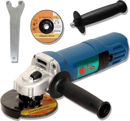 Digital Craft 1100W Heavy-Duty Angle Grinder 100mm Disc, 11,000 RPM Powerful & Compact Angle Grinder