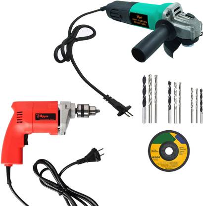 Hillgrove HGCM989M3 4"inch Professional Heavy Duty Grinder with 10mm Power Drill Machine Angle Grinder