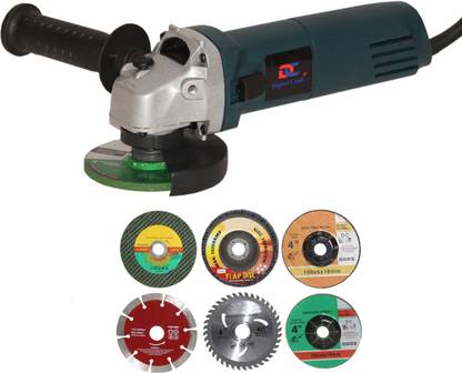 Digital Craft Angle Grinder Machine DC-AG6100,3 IN 1 Grinding Wheel,3 IN 1 Cutting Wheel Angle Grinder